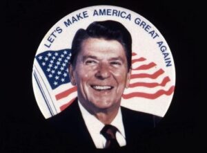 Ronald Reagan make America great again It's Morning Again In America